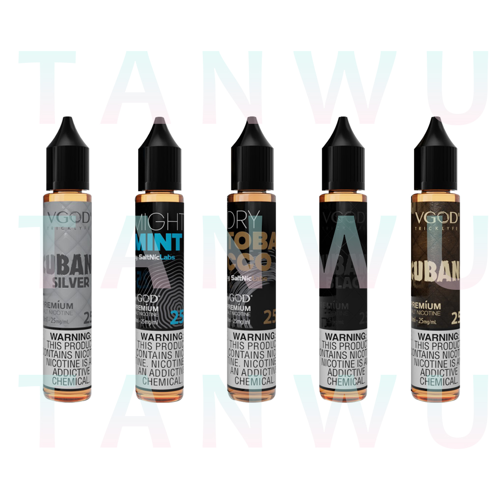 VGOD｜小煙油 30ml 25mg/50mg｜濃郁口感雪茄小煙油