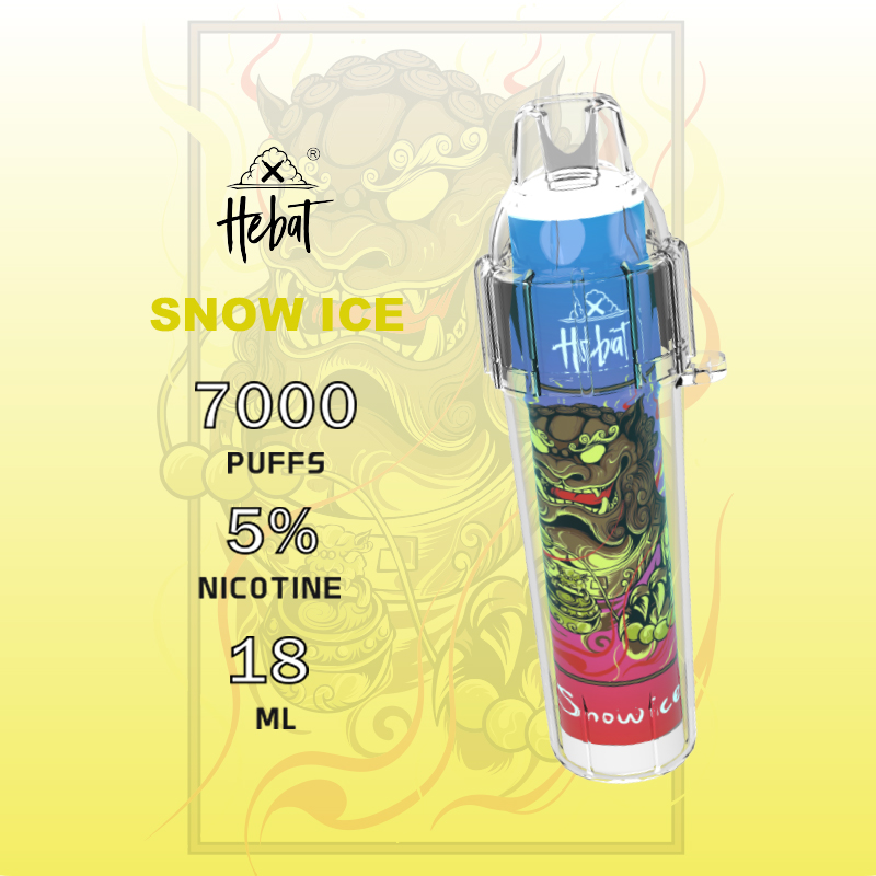 喜貝 Hebat Boom 一次性電子煙｜冰泉水・拋棄式電子煙・約 7000 口・續行持久
