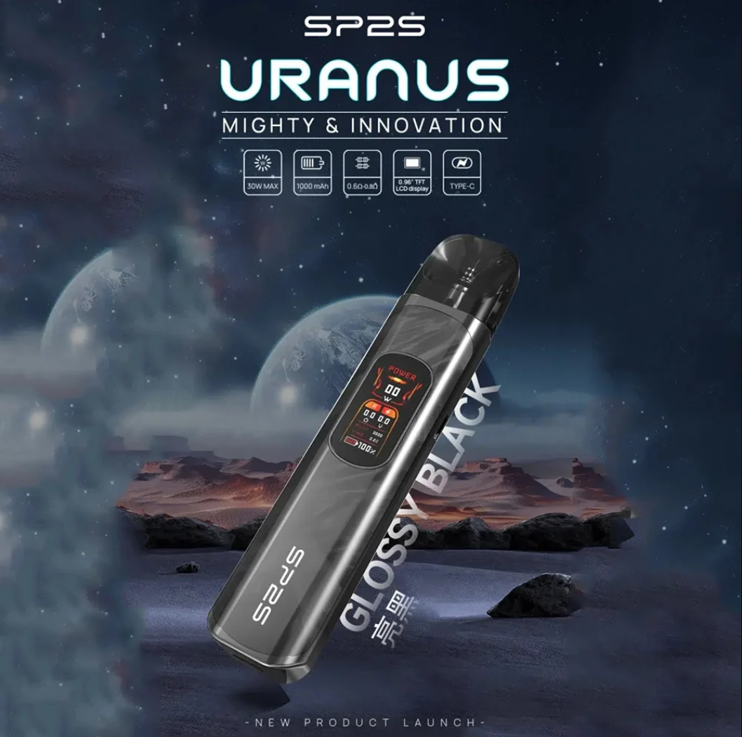 思博瑞 SP2s Uranus 天王星 注油主機套裝｜亮黑色・檔位調節・高功率輸出